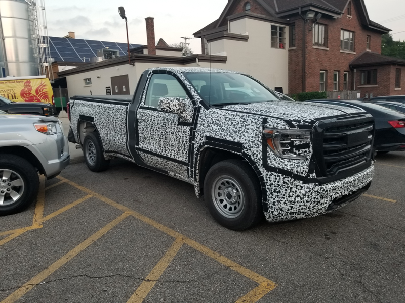 Illustration for article titled Prototype GMC truck at the brewery!!!